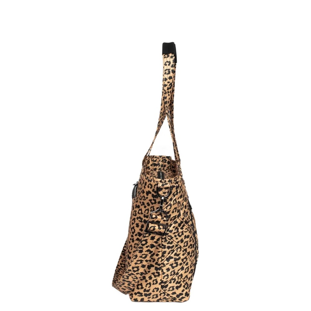 Lug Rally Tote Bag Spotted Leopard NWT - Picture 3 of 5